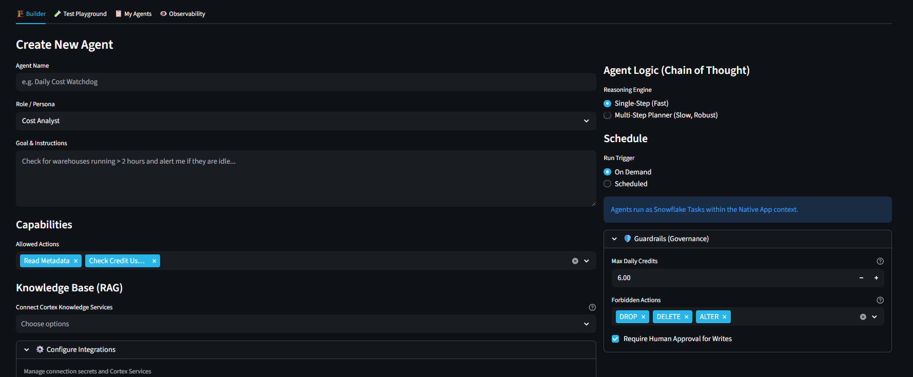BI Dashboard Builder